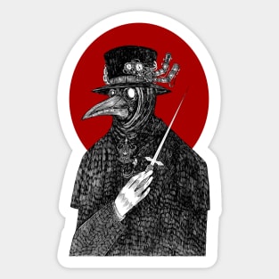 Plague Doctor Sticker